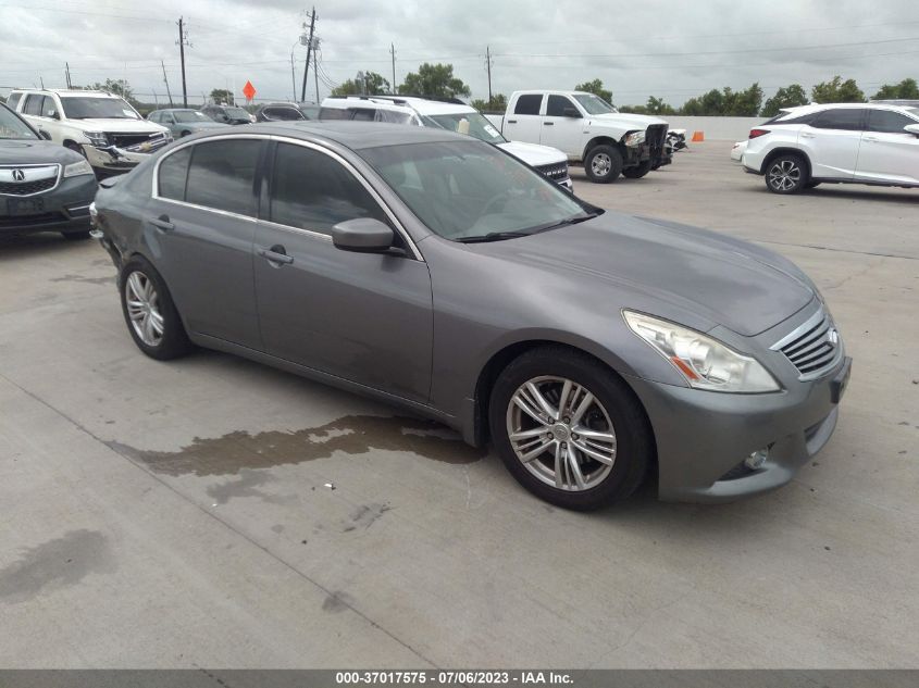 2013 INFINITI G37 SEDAN JOURNEY - JN1CV6AP7DM302786