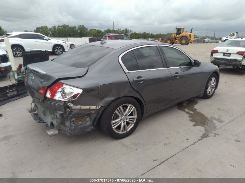2013 INFINITI G37 SEDAN JOURNEY - JN1CV6AP7DM302786