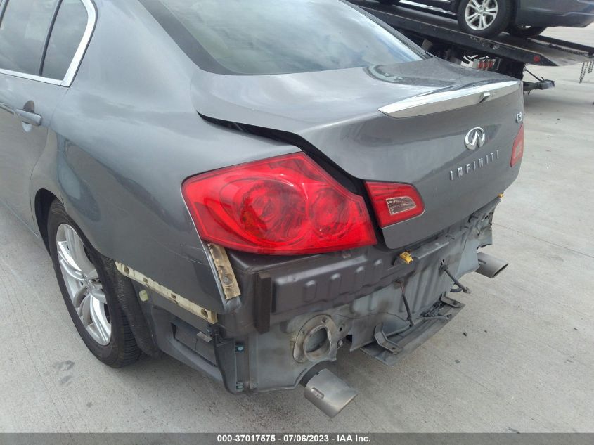 2013 INFINITI G37 SEDAN JOURNEY - JN1CV6AP7DM302786