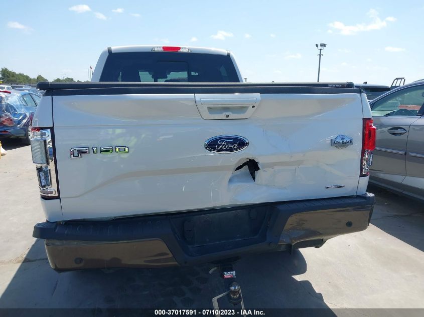 2016 FORD F-150 XLT/XL/LARIAT/PLATINUM - 1FTFW1EF3GFA12128