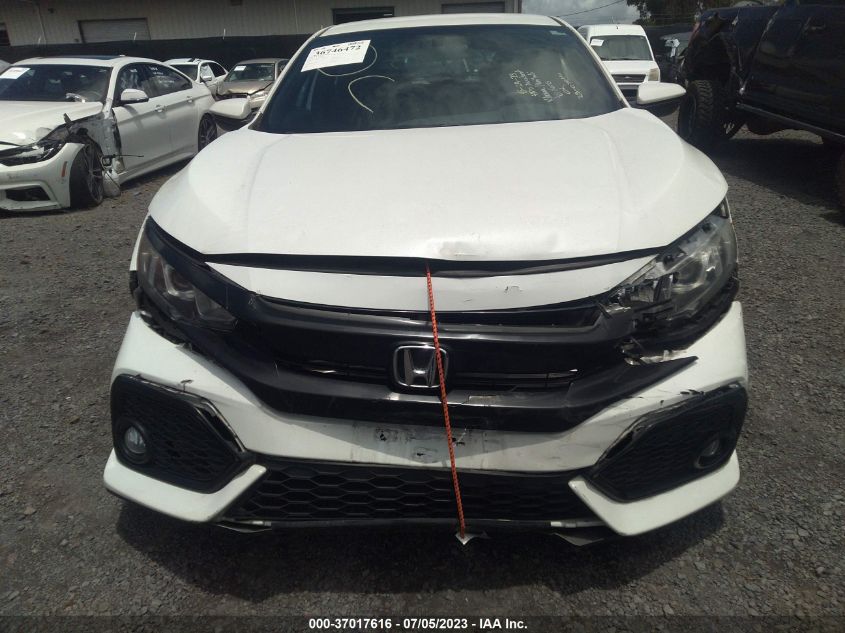 2018 HONDA CIVIC HATCHBACK SPORT - SHHFK7H48JU202333