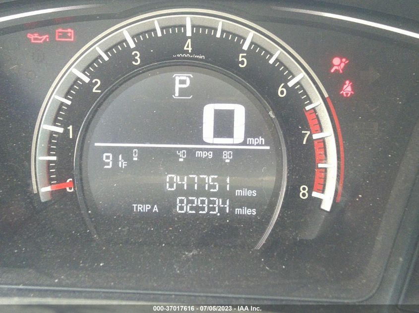 2018 HONDA CIVIC HATCHBACK SPORT - SHHFK7H48JU202333