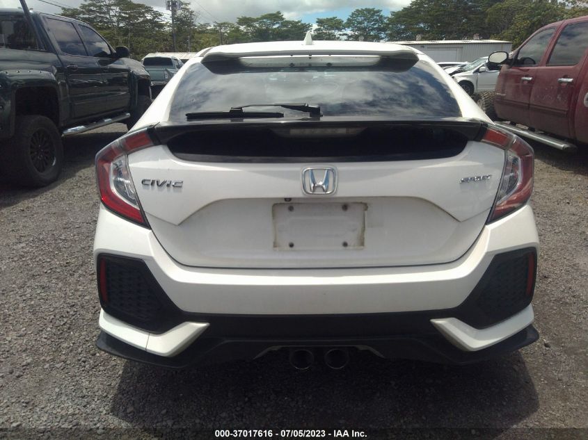 2018 HONDA CIVIC HATCHBACK SPORT - SHHFK7H48JU202333