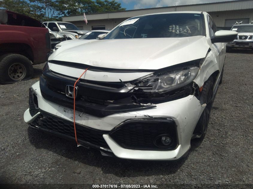 2018 HONDA CIVIC HATCHBACK SPORT - SHHFK7H48JU202333