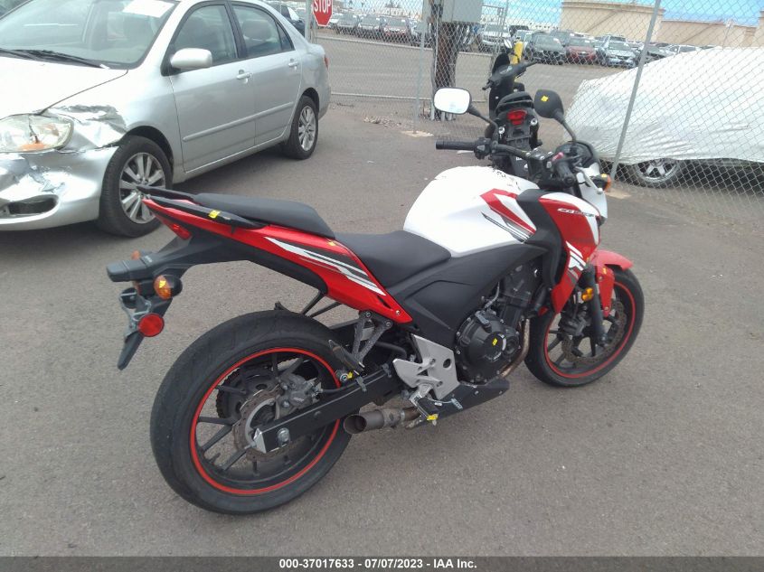 2015 HONDA CB500 F MLHPC4569F5200572