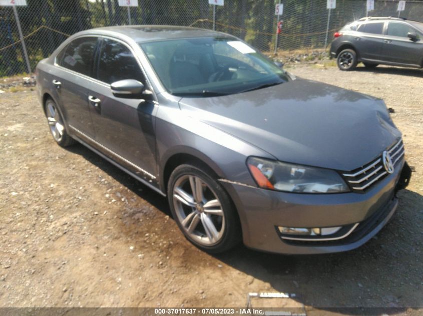 2014 VOLKSWAGEN PASSAT SEL PREMIUM - 1VWCT7A38EC010140