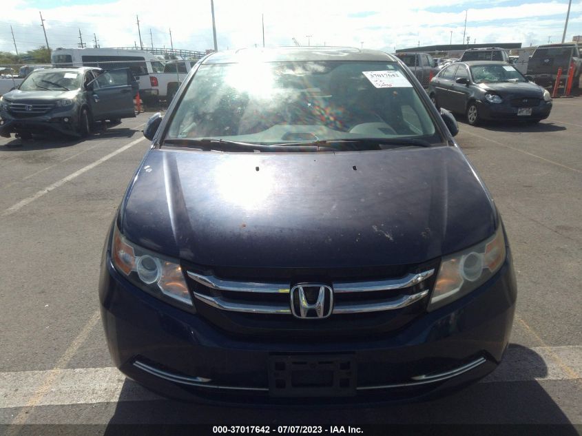2014 HONDA ODYSSEY EX-L - 5FNRL5H62EB030324