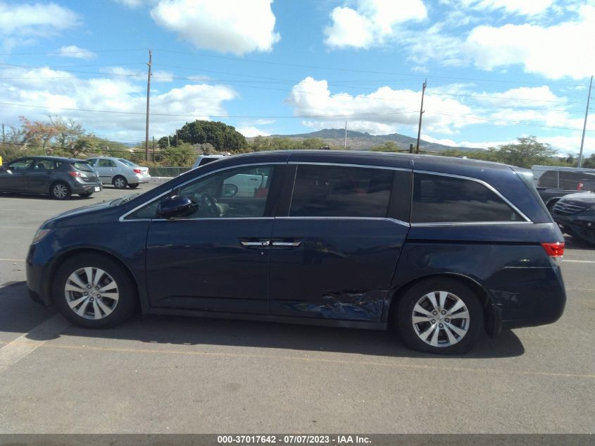 2014 HONDA ODYSSEY EX-L - 5FNRL5H62EB030324