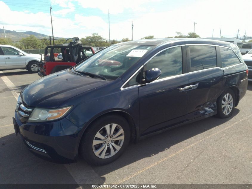 2014 HONDA ODYSSEY EX-L - 5FNRL5H62EB030324