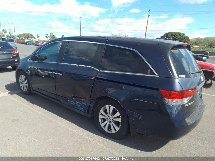 2014 HONDA ODYSSEY EX-L - 5FNRL5H62EB030324