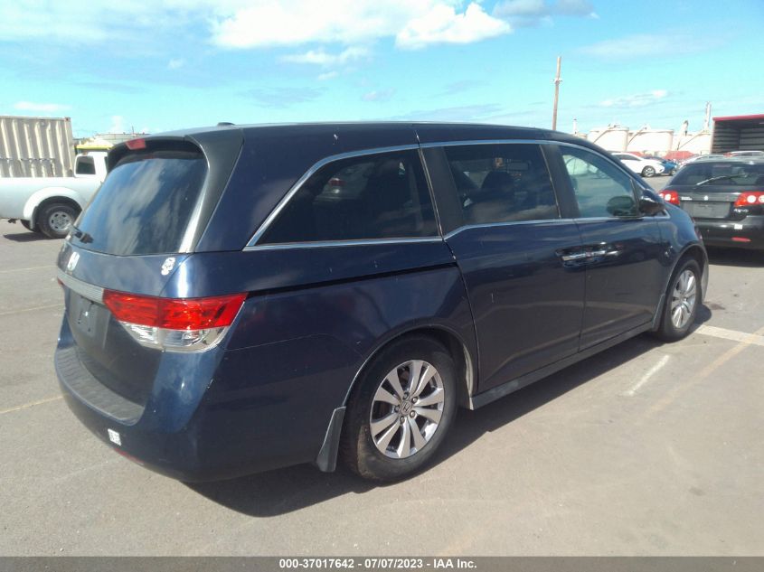 2014 HONDA ODYSSEY EX-L - 5FNRL5H62EB030324