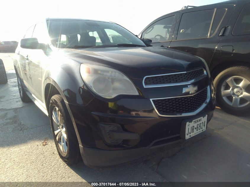 2013 CHEVROLET EQUINOX LS - 2GNALBEK4D6148710