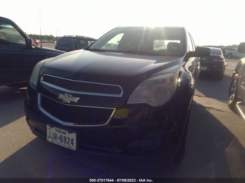 2013 CHEVROLET EQUINOX LS - 2GNALBEK4D6148710