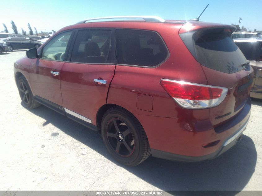 2013 NISSAN PATHFINDER SL - 5N1AR2MN4DC632379
