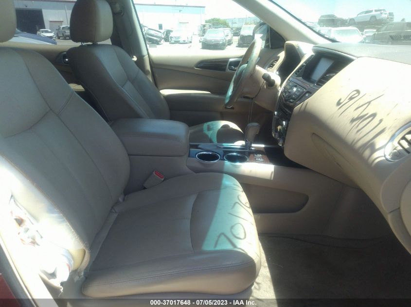 2013 NISSAN PATHFINDER SL - 5N1AR2MN4DC632379