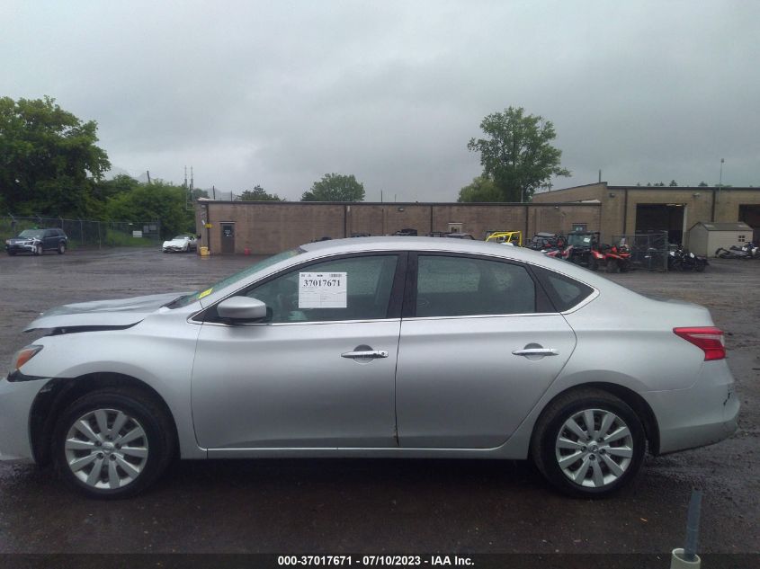2016 NISSAN SENTRA SR/SL/S/SV/FE+ S - 3N1AB7APXGL646696