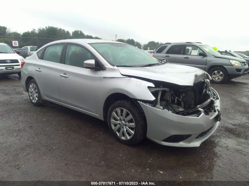 2016 NISSAN SENTRA SR/SL/S/SV/FE+ S - 3N1AB7APXGL646696