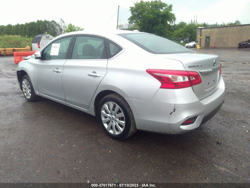 2016 NISSAN SENTRA SR/SL/S/SV/FE+ S - 3N1AB7APXGL646696