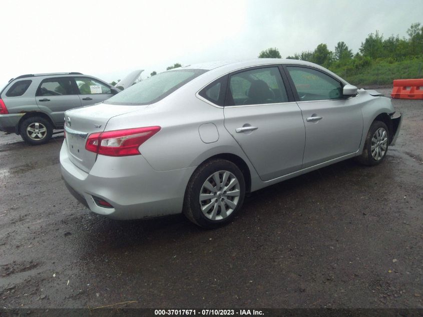 2016 NISSAN SENTRA SR/SL/S/SV/FE+ S - 3N1AB7APXGL646696