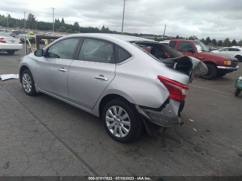 2019 NISSAN SENTRA S - 3N1AB7AP1KY423412