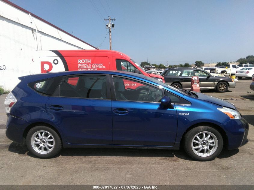 2014 TOYOTA PRIUS V TWO/THREE/FIVE - JTDZN3EU1EJ013086