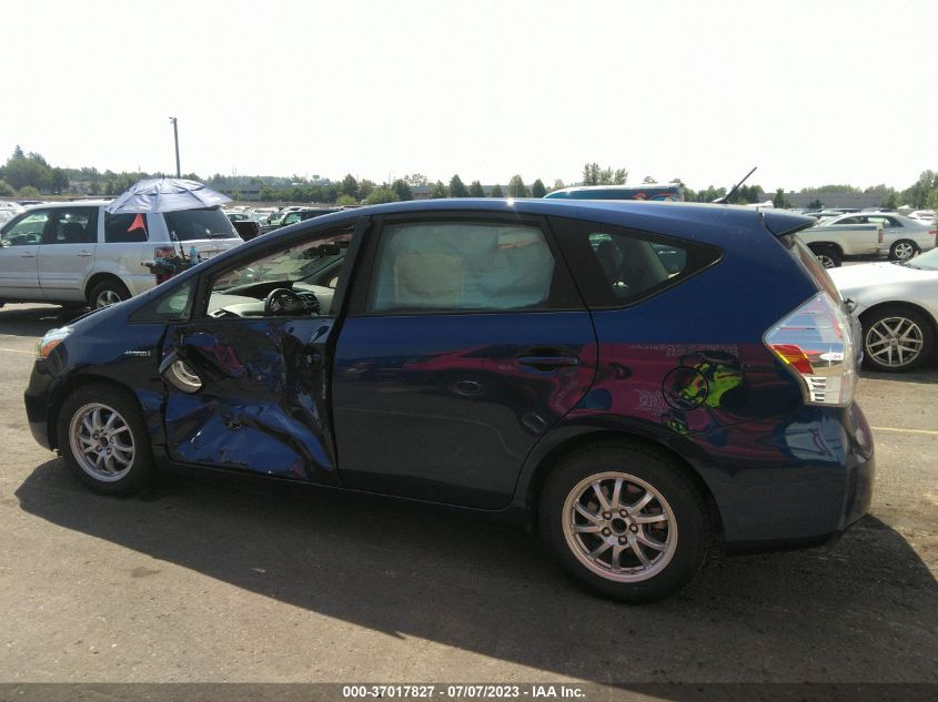 2014 TOYOTA PRIUS V TWO/THREE/FIVE - JTDZN3EU1EJ013086