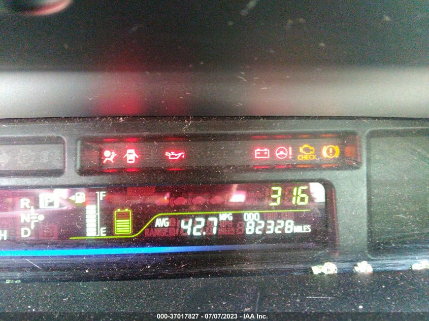 2014 TOYOTA PRIUS V TWO/THREE/FIVE - JTDZN3EU1EJ013086