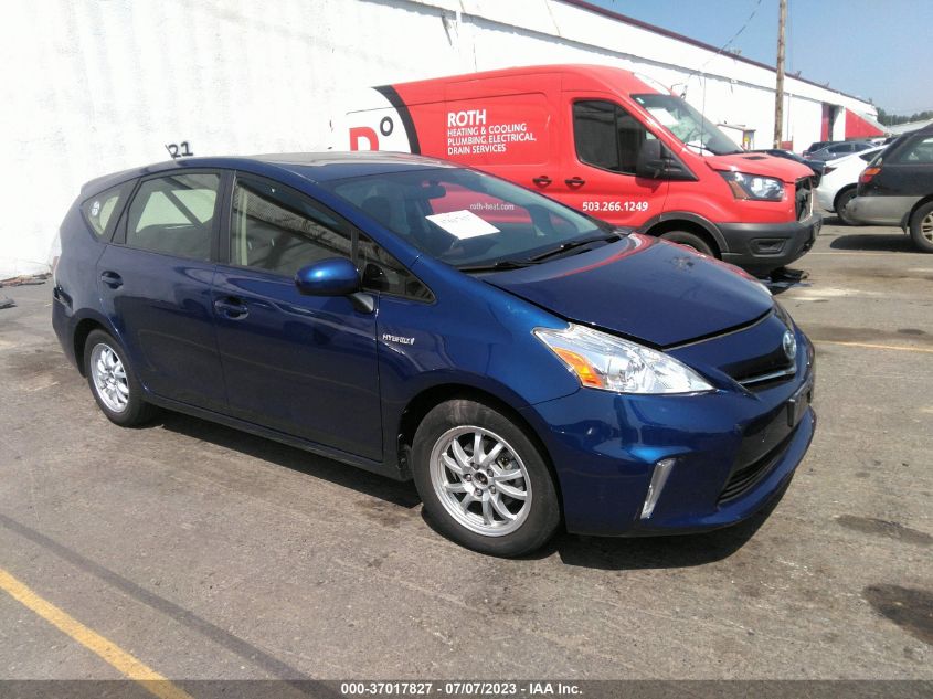 2014 TOYOTA PRIUS V TWO/THREE/FIVE - JTDZN3EU1EJ013086