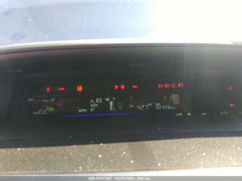 2014 TOYOTA PRIUS V TWO/THREE/FIVE - JTDZN3EU1EJ013086