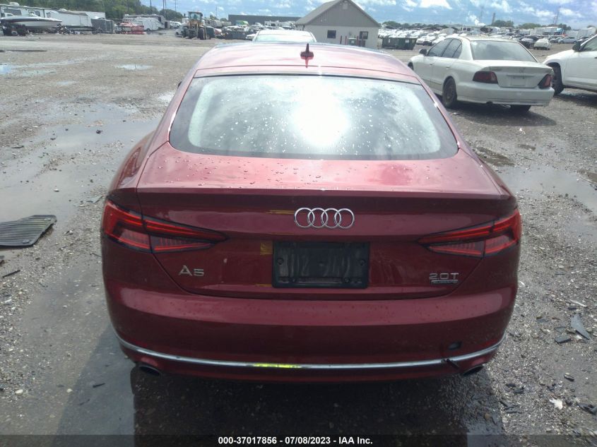 2018 AUDI A5 SPORTBACK PREMIUM PLUS - WAUBNCF56JA008546
