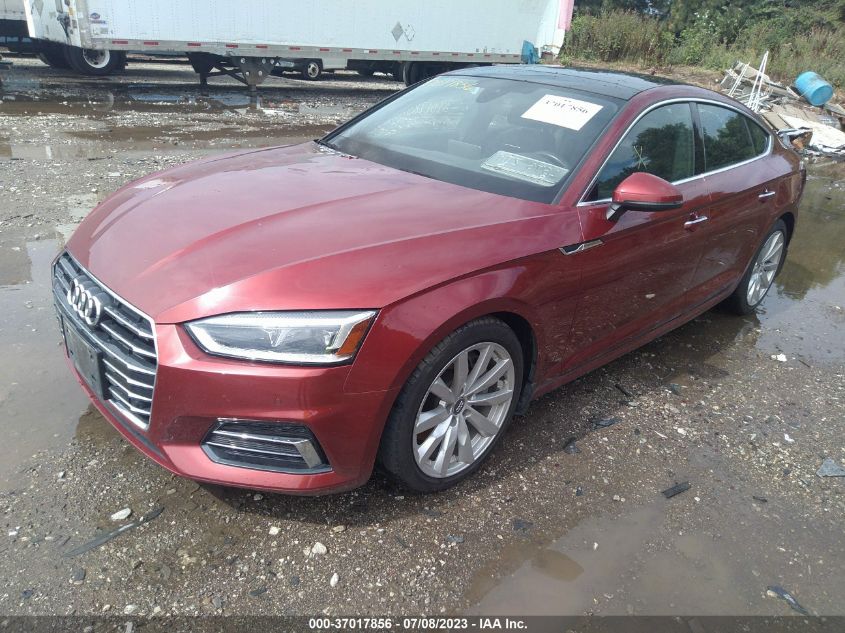 2018 AUDI A5 SPORTBACK PREMIUM PLUS - WAUBNCF56JA008546