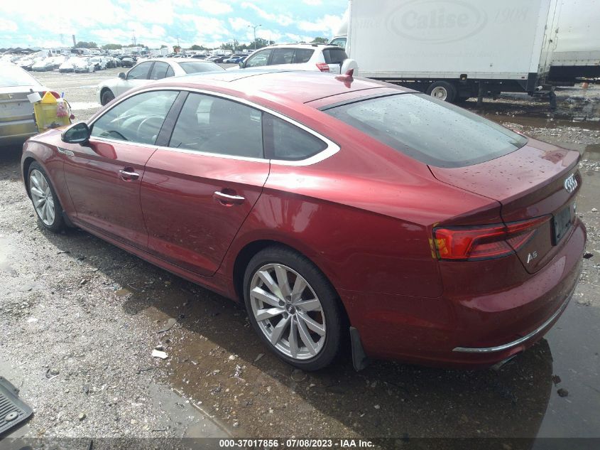 2018 AUDI A5 SPORTBACK PREMIUM PLUS - WAUBNCF56JA008546