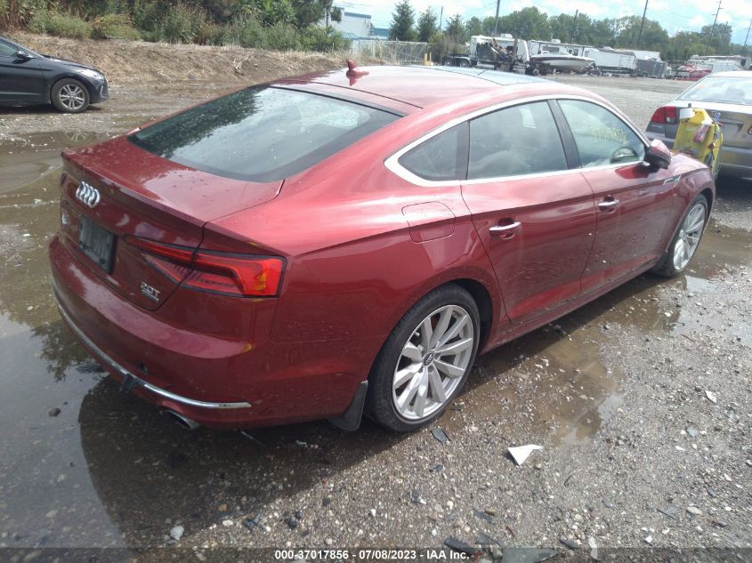 2018 AUDI A5 SPORTBACK PREMIUM PLUS - WAUBNCF56JA008546