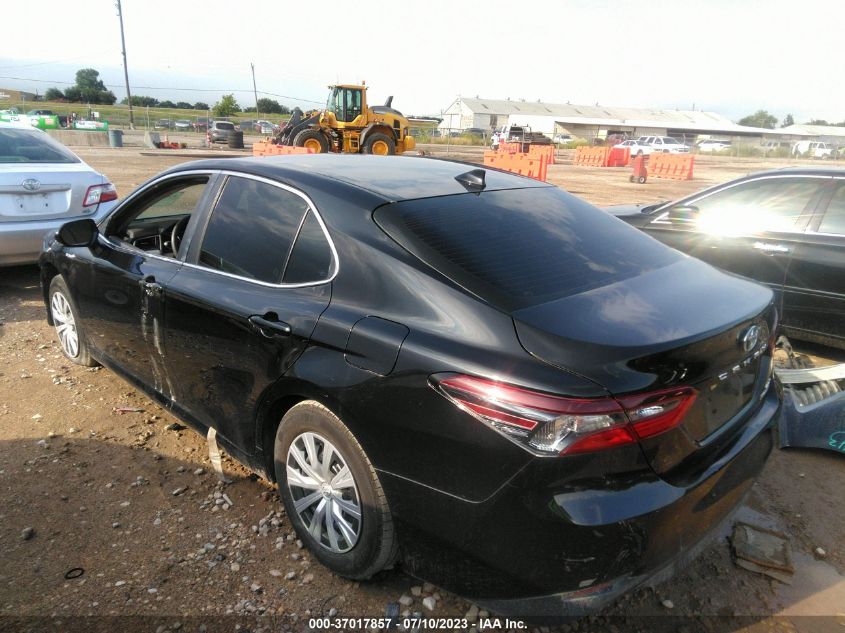 2021 TOYOTA CAMRY HYBRID LE - 4T1C31AK5MU553828