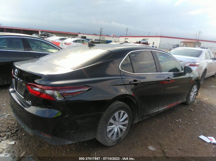 2021 TOYOTA CAMRY HYBRID LE - 4T1C31AK5MU553828