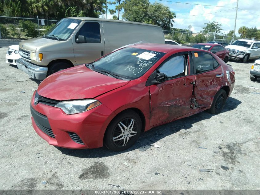 2014 TOYOTA COROLLA L/LE/S/S PLUS/LE PLUS - 5YFBURHE9EP120670