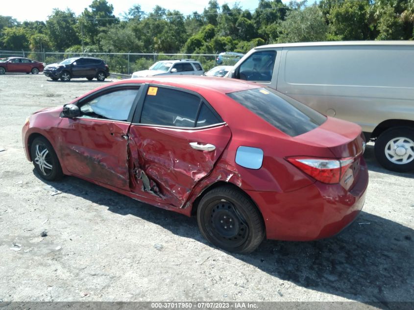 2014 TOYOTA COROLLA L/LE/S/S PLUS/LE PLUS - 5YFBURHE9EP120670