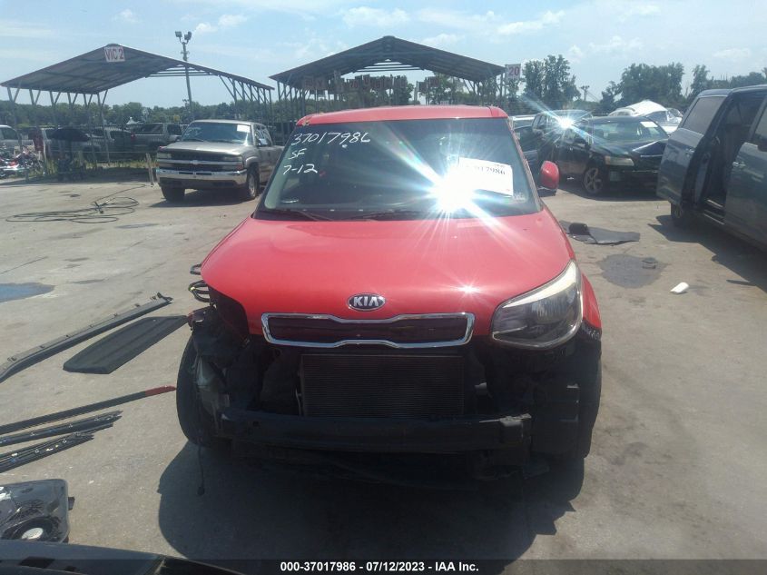 2016 KIA SOUL + - KNDJP3A54G7827335