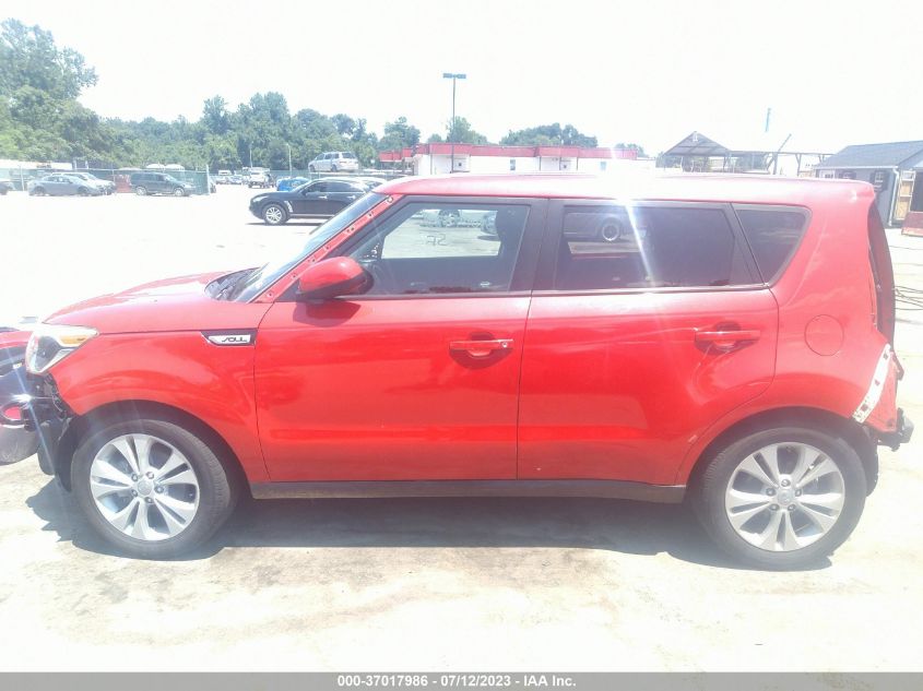 2016 KIA SOUL + - KNDJP3A54G7827335