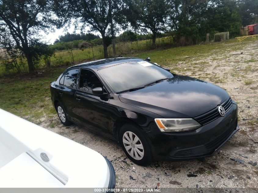 2013 VOLKSWAGEN JETTA SEDAN BASE - 3VW2K7AJ5DM282042