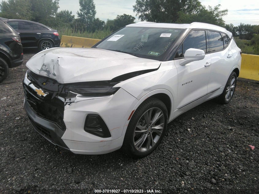 VIN 3GNKBFRS0KS625771 2019 CHEVROLET BLAZER PREMIER