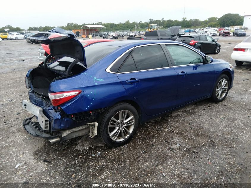 2016 TOYOTA CAMRY XLE/SE/LE/XSE - 4T1BF1FK9GU574312