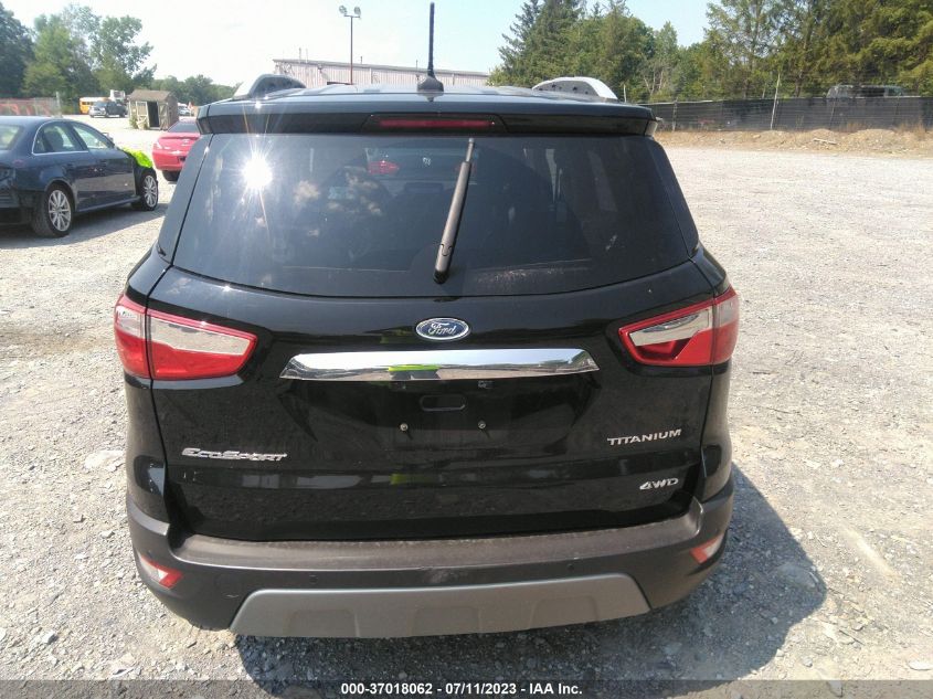 2019 FORD ECOSPORT TITANIUM - MAJ6S3KL6KC284304