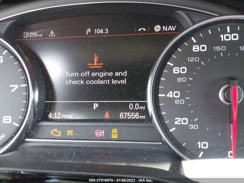 2015 AUDI A8 L 3.0T WAU3GAFD5FN008144