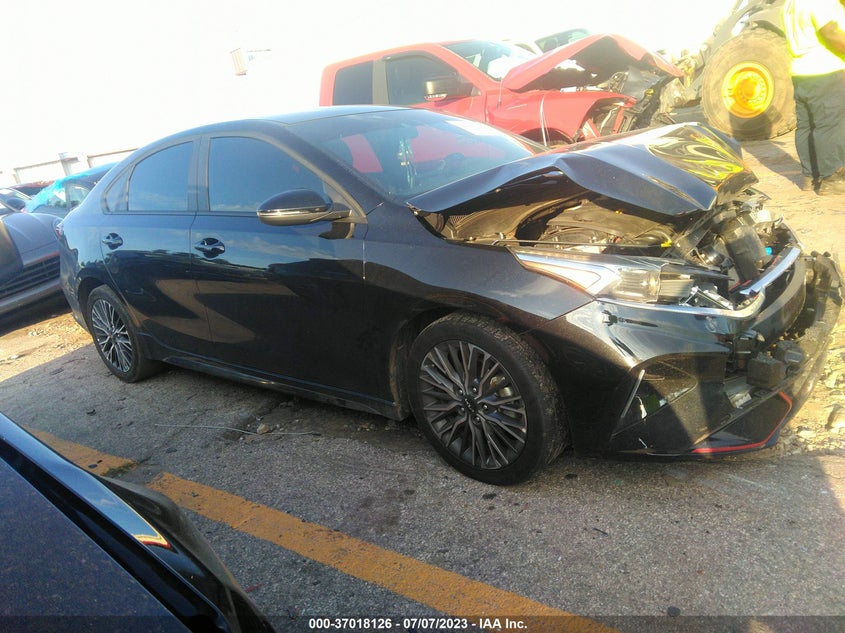 VIN 3KPF54ADXNE443324 2022 KIA FORTE GT LINE