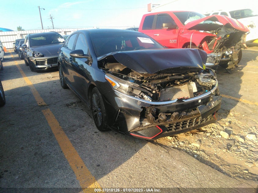 VIN 3KPF54ADXNE443324 2022 KIA FORTE GT LINE