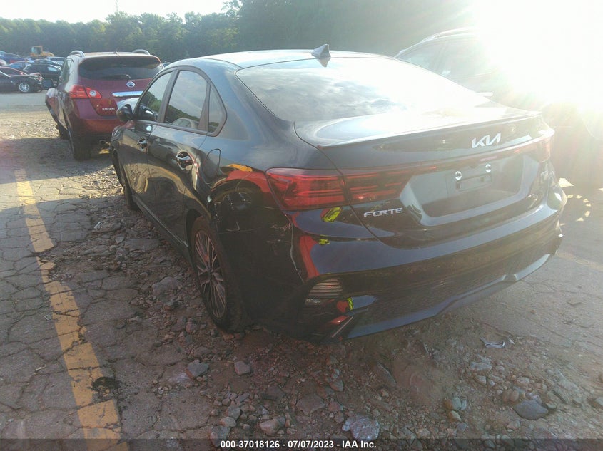VIN 3KPF54ADXNE443324 2022 KIA FORTE GT LINE