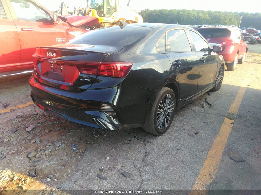 VIN 3KPF54ADXNE443324 2022 KIA FORTE GT LINE