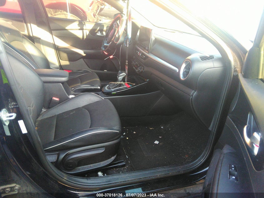 VIN 3KPF54ADXNE443324 2022 KIA FORTE GT LINE