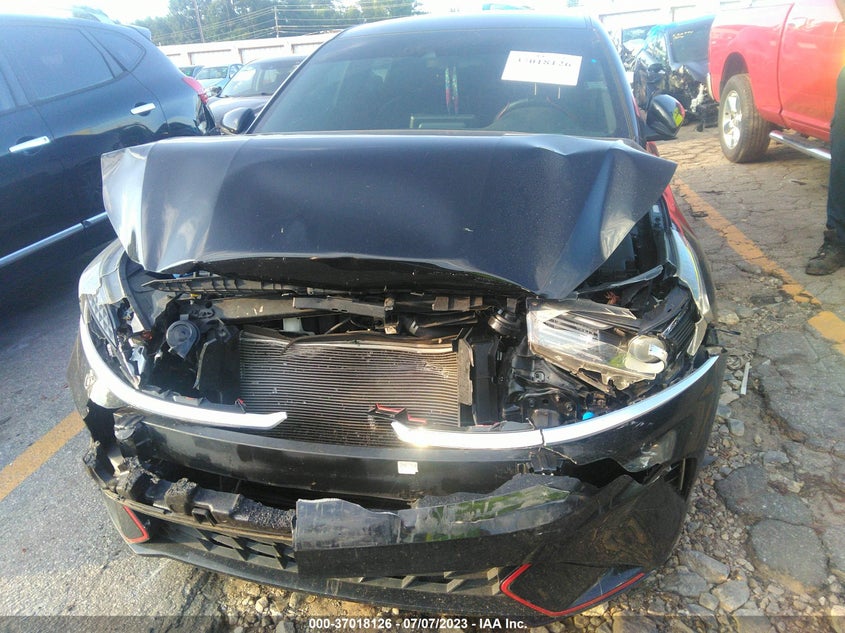 VIN 3KPF54ADXNE443324 2022 KIA FORTE GT LINE
